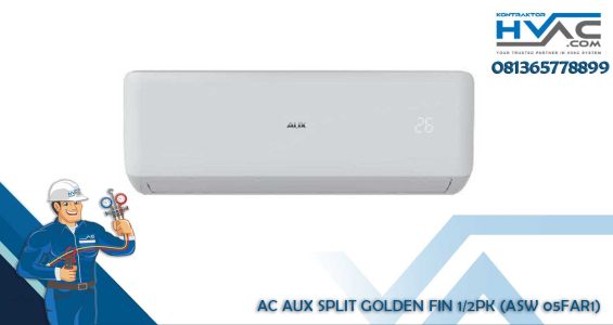 AC AIR CONDITIONER AUX SPLIT GOLDEN FIN 1/2PK (ASW 05FAR1)