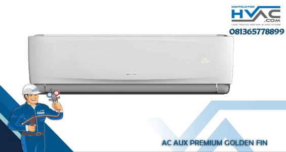 AC air conditioner AUX PREMIUM GOLDEN FIN 2.5 PK (ASW 24FCR1 )