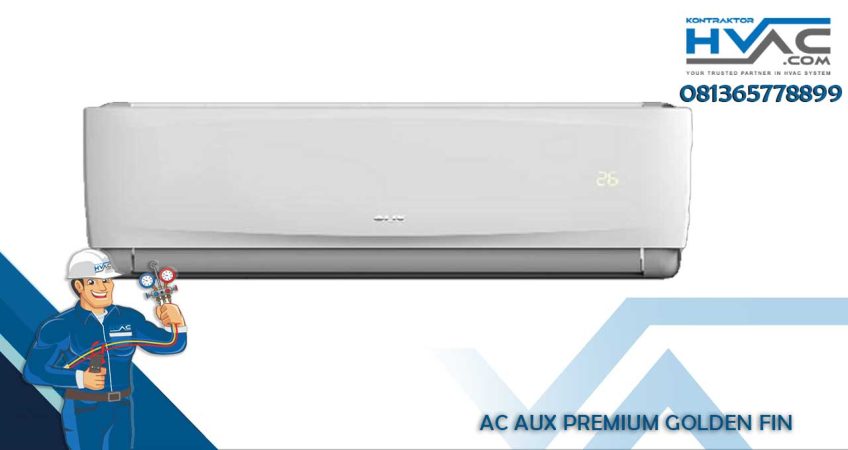 AC air conditioner AUX PREMIUM GOLDEN FIN 2.5 PK (ASW 24FCR1 )