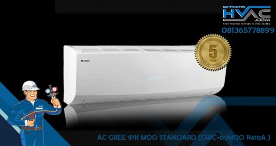 Ac Air Conditioner Split Wall Gree 1PK MOO Standard (GWC-09MOO R410A )