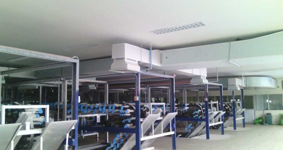 Ducting System Instalasi AC Central