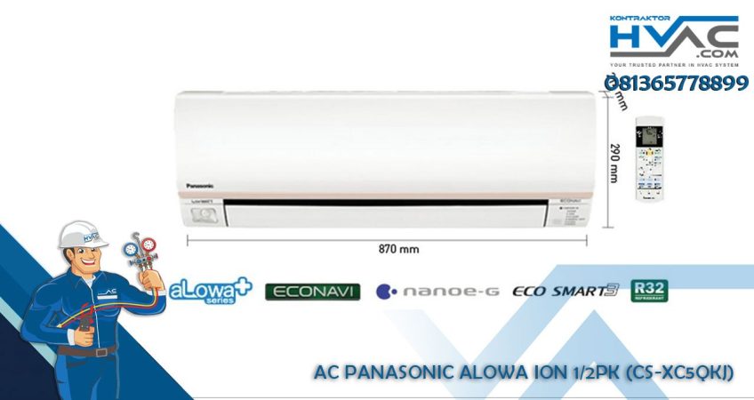 Panasonic Alowa Ion 1/2PK (CS-XC5QKJ)