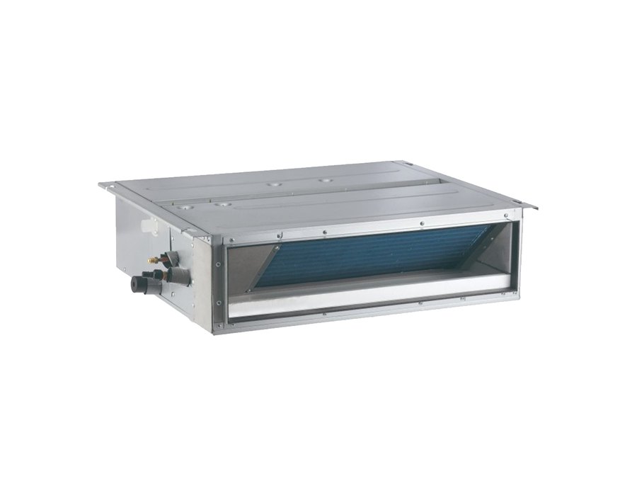 Unit indoor Daikin tipe split duct yang disembunyikan di atas plafon