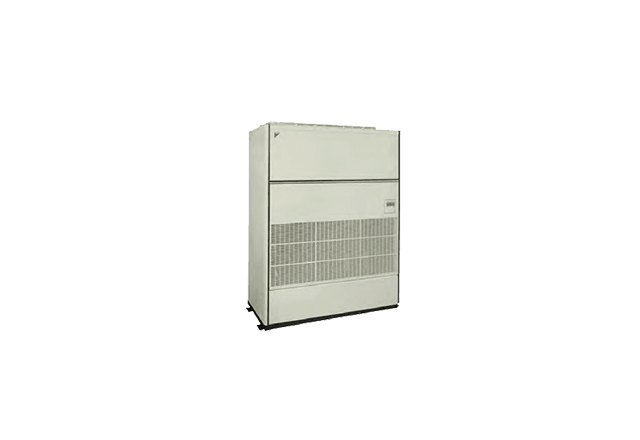 Unit Daikin floor standing tipe duct connection