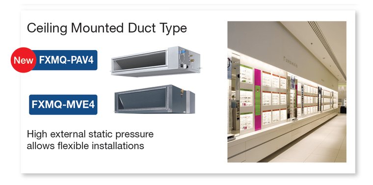 Kartu produk Daikin Ceiling Mounted Duct Type